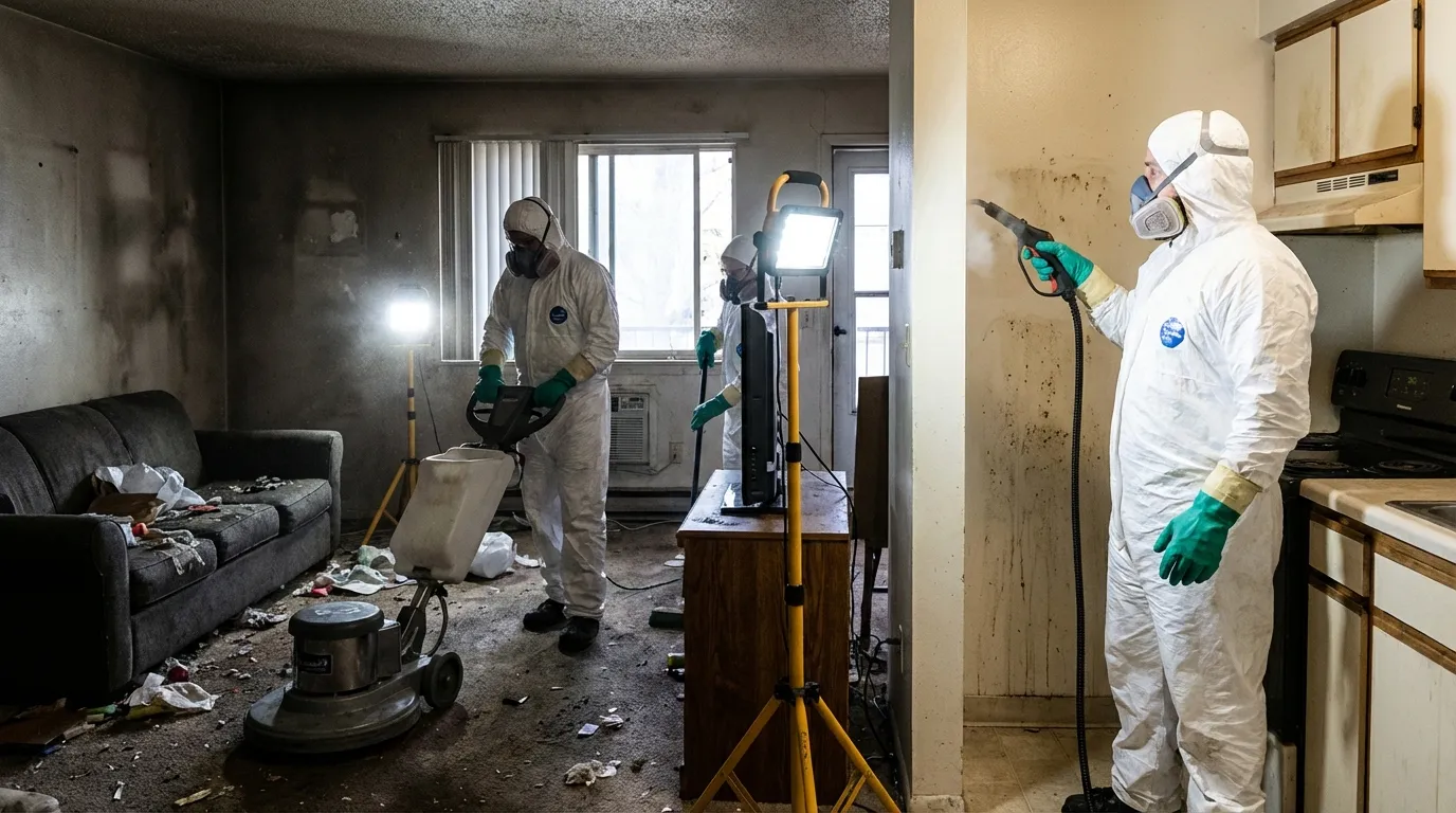 Nettoyage logement insalubre