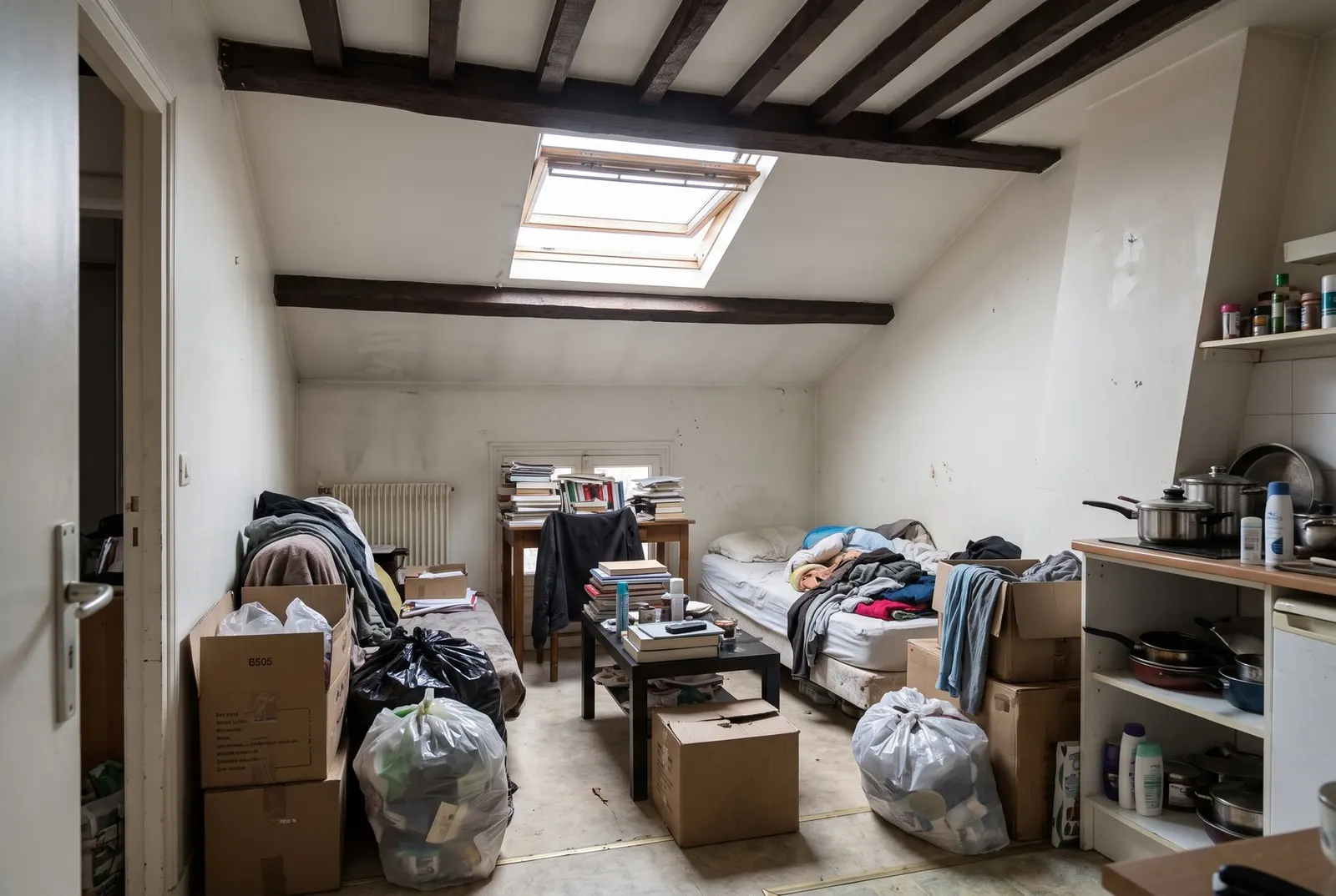 Intervention de débarras Diogène à Paris