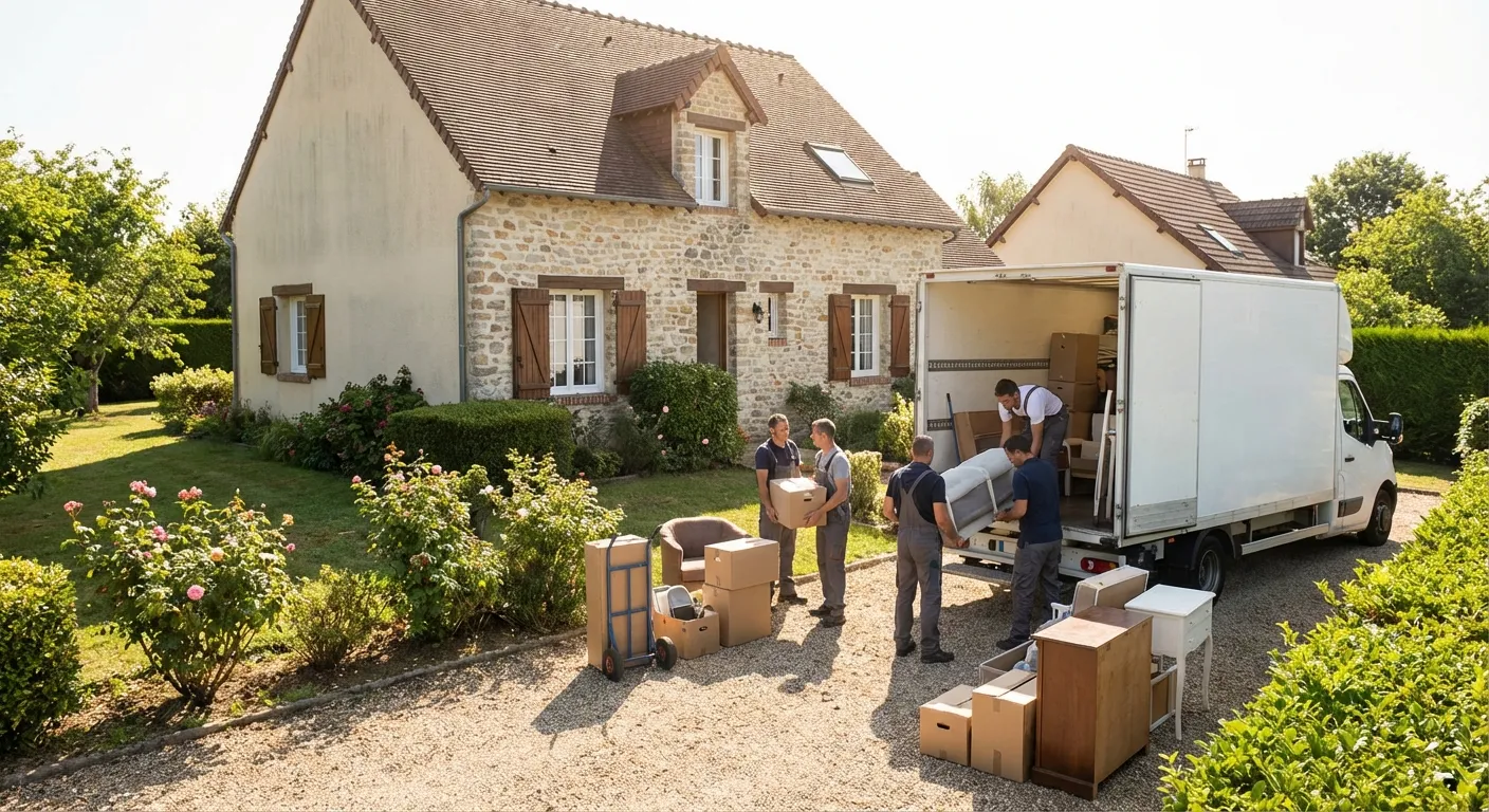 Vidage de maison par l'équipe Diogène Paris